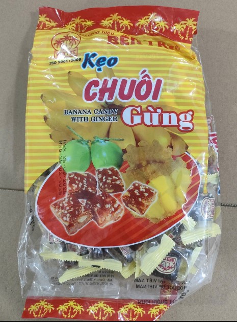 Kẹo Chuối Gừng Bến Tre 400g